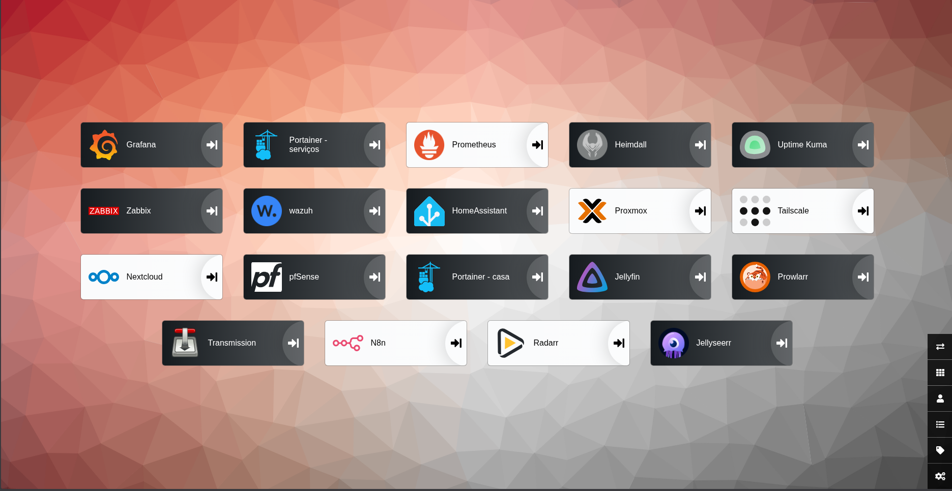 Heimdall Dashboard